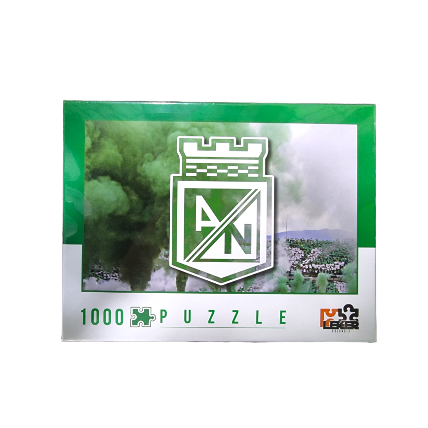 Rompecabezas escudo Atlético Nacional